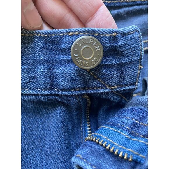 Ralph Lauren Jean Company Womens Classic Bootleg Medium Wash Western Country LRL - Picture 5 of 13